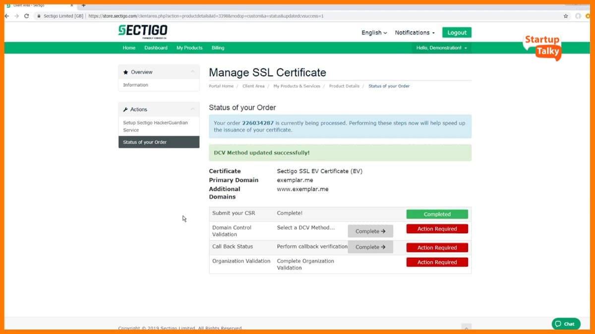 Sectigo — лучшие поставщики SSL-сертификатов 2023 года