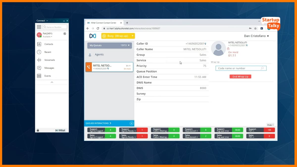 Mitel MiCloud Connect - أفضل نظام هاتف سحابي