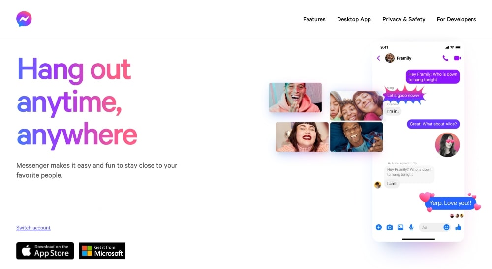 Situs Facebook Messenger