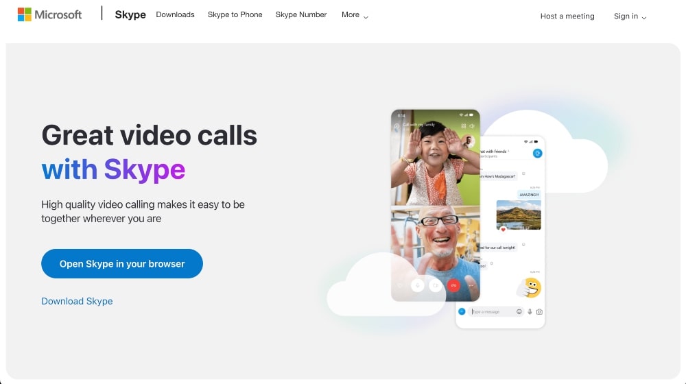 situs web Skype