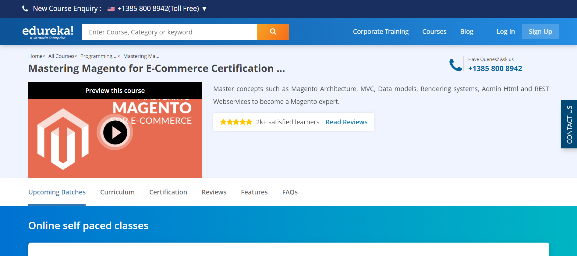 การเรียนรู้ Magento สำหรับการฝึกอบรมการรับรอง E-Commerce