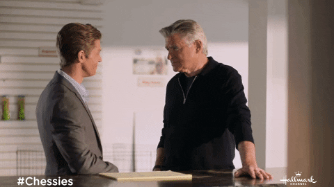 Chesapeake Shores Connor GIF de la Hallmark Channel
