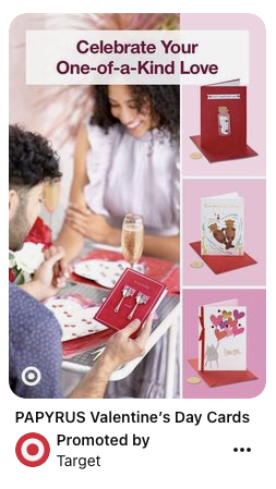 Pinterest 広告の例