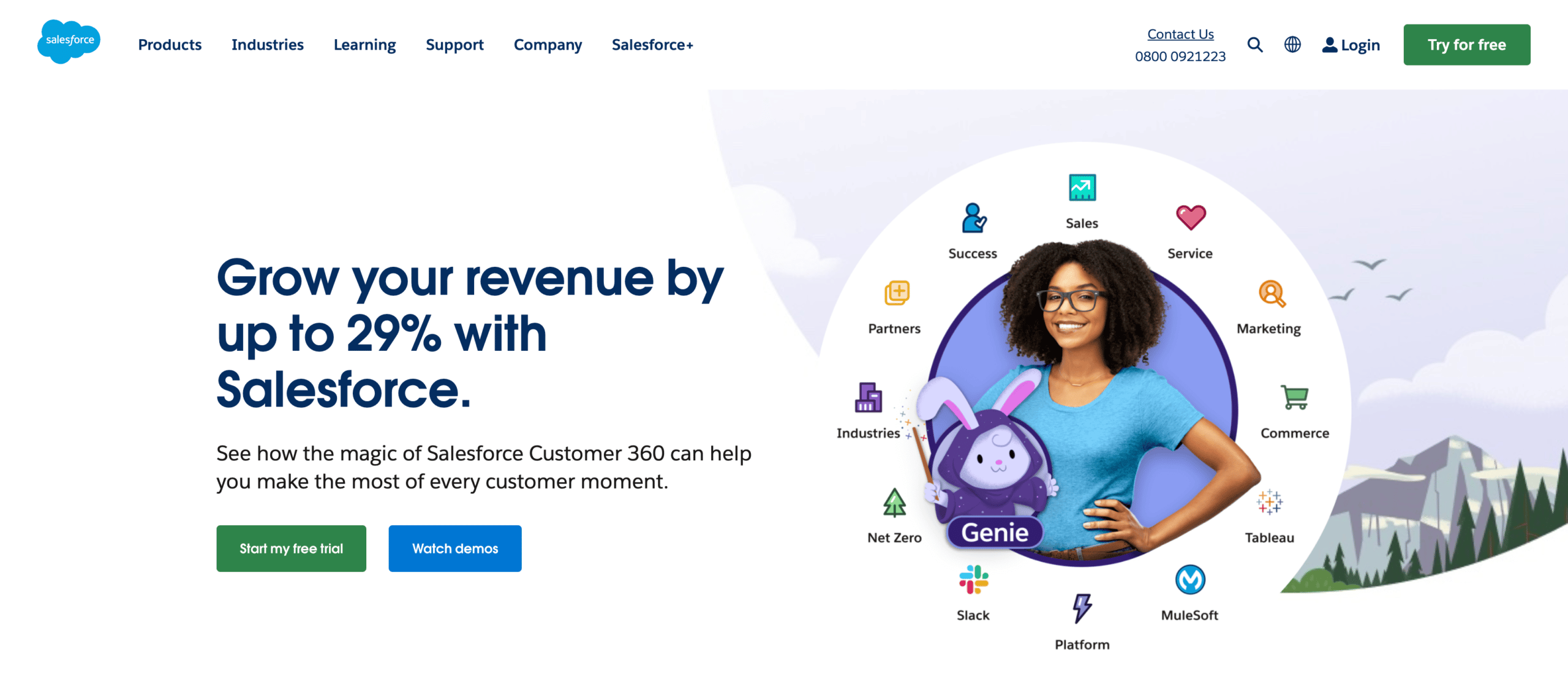 銷售隊伍; Customer 360 是一套全面的 SaaS 工具