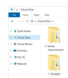 เข้าถึงไฟล์ iCloud Drive บนคอมพิวเตอร์ Windows ของคุณเพื่อถ่ายโอนที่เก็บข้อมูล iphone ไปยัง icloud