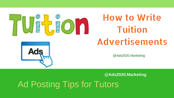 Öğrenim İlanları Nasıl Yazılır? How to Write Tuition Advertisements- Ad Posting Tips for Tutors-560x315