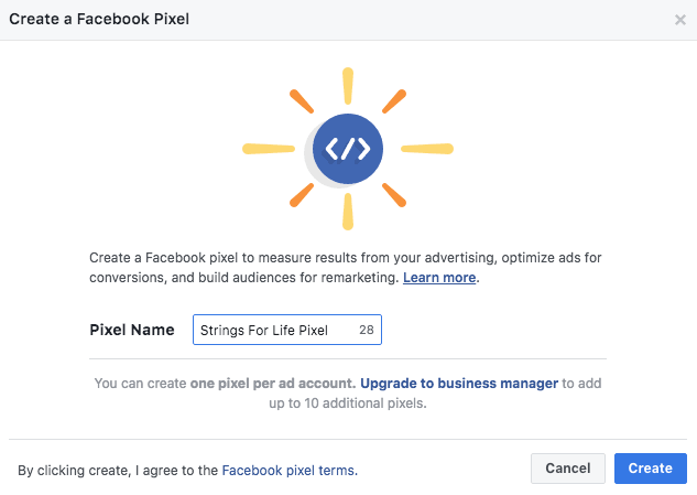 名前 ピクセル Facebook ピクセル