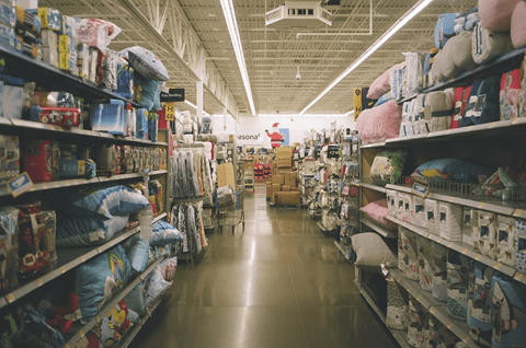 sección de comestibles de walmart