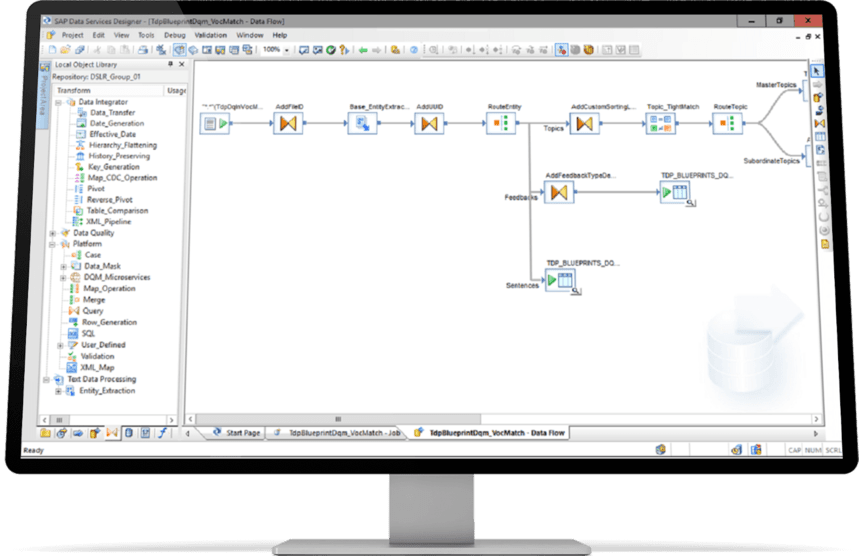 8. บริการข้อมูลของ SAP