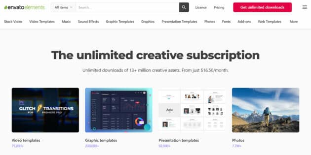 Éléments Envato
