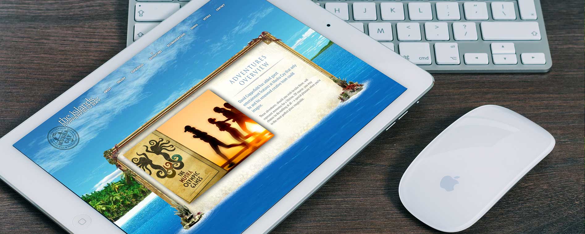 Sito web di Musha Cay