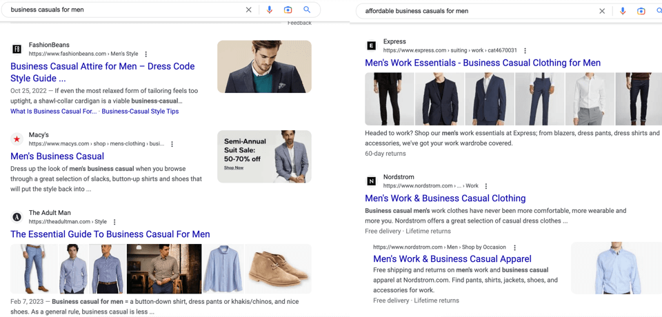 Page d'accueil Shopify
