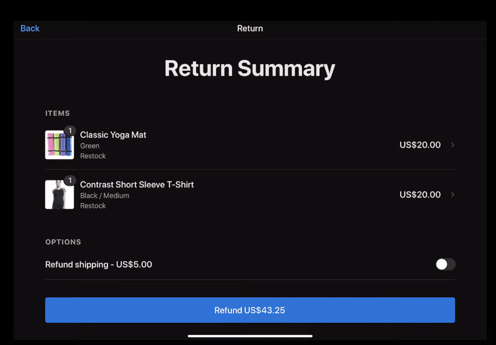 Shopify 平板电脑 POS