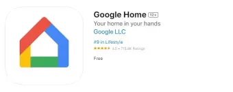 ดาวน์โหลดแอป Google Home ไปยัง Chromecast จาก iPhone