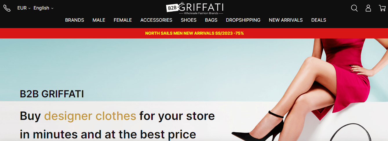 Shopifyのグラフィティ衣料品サプライヤー