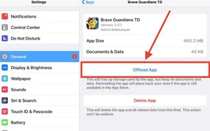 Entladen Sie nicht verwendete Apps, um Systemdaten auf dem iPhone zu löschen