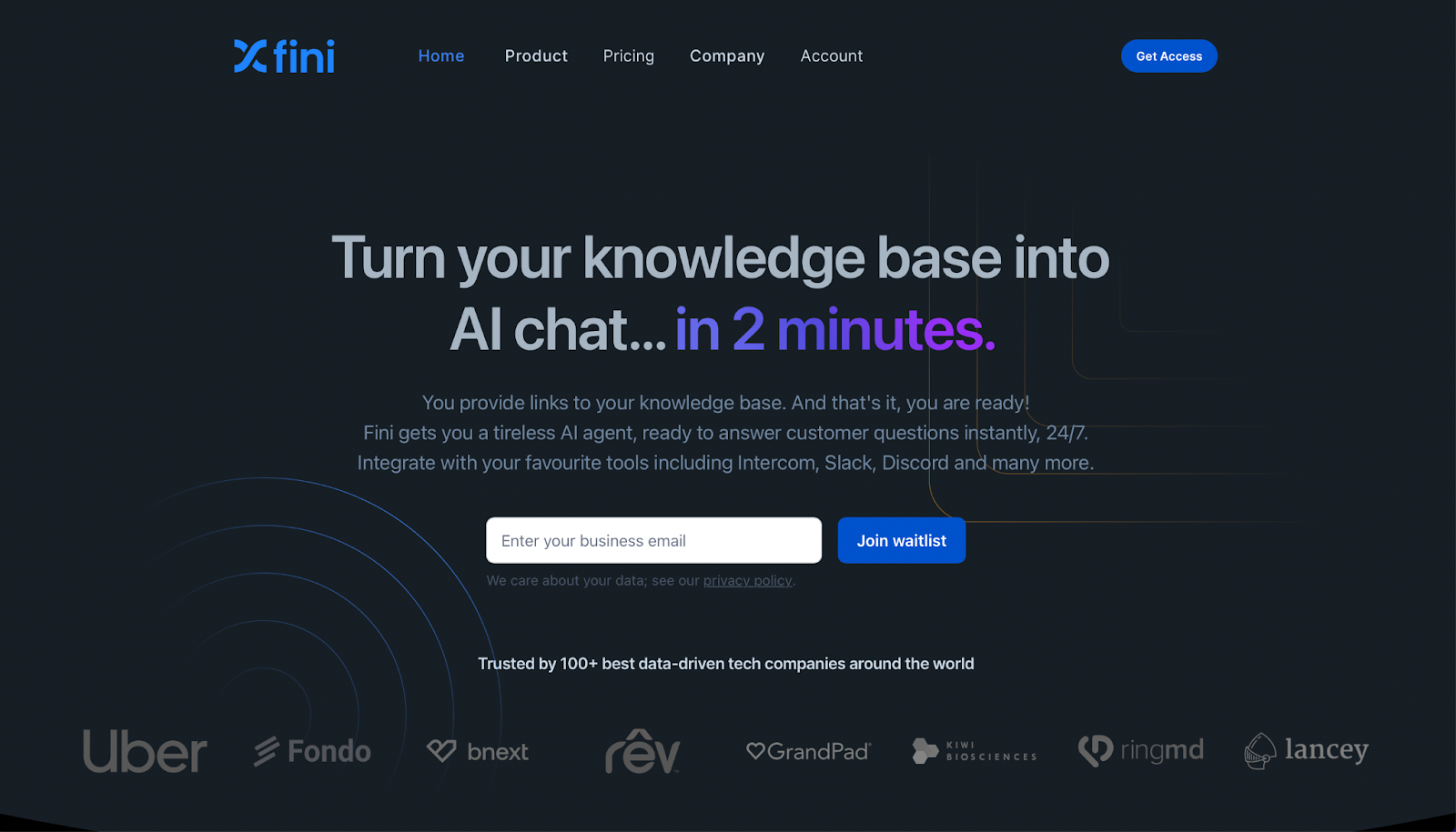 Fini — создатели чат-ботов с искусственным интеллектом