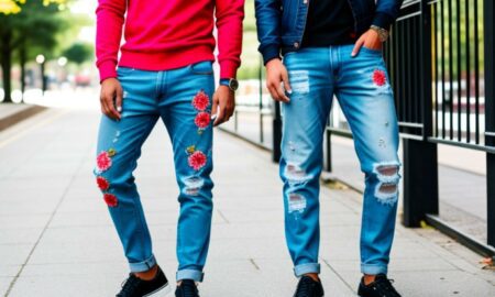 Die angesagtesten bestickten Herrenjeans 2023: Stil trifft auf Kunst