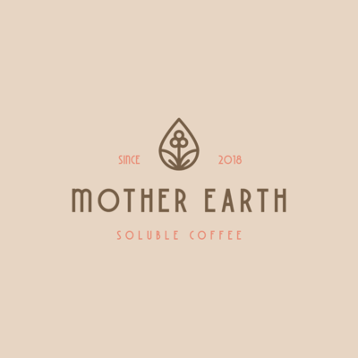Generatore di logo online per un marchio di caffè biologico 3852c