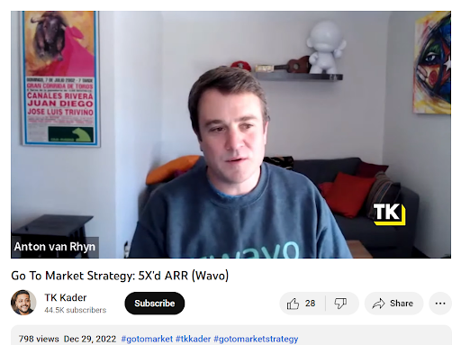 Exemplu de influent YouTube Anton van Rhyn