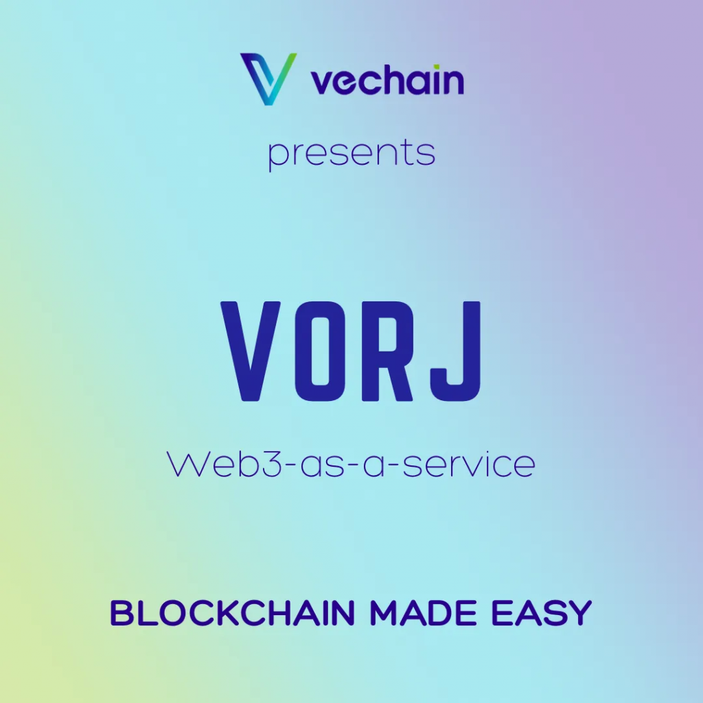 VORJ : la plate-forme « Web3 en tant que service »