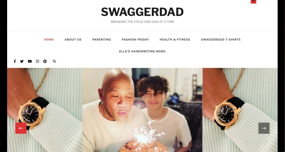 SwaggerDad网站截图