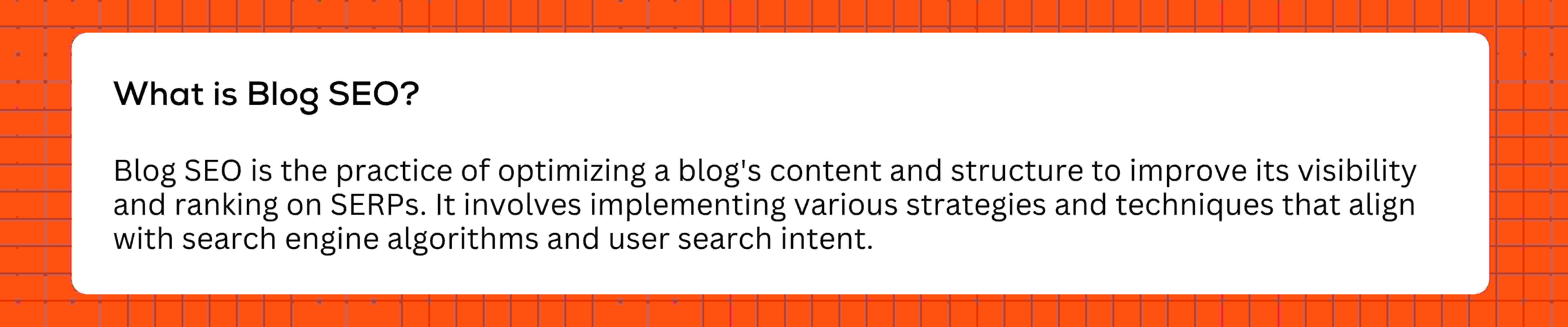 Seo del blog