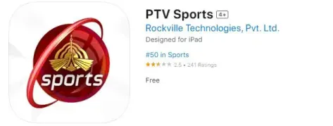 iphone için Canlı kriket akışı uygulamalarına PTV Sports Uygulamasını yükleyin