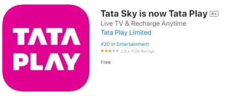 Tata Sky Mobile Uygulamasını iphone için Canlı kriket akışı uygulamalarına indirin