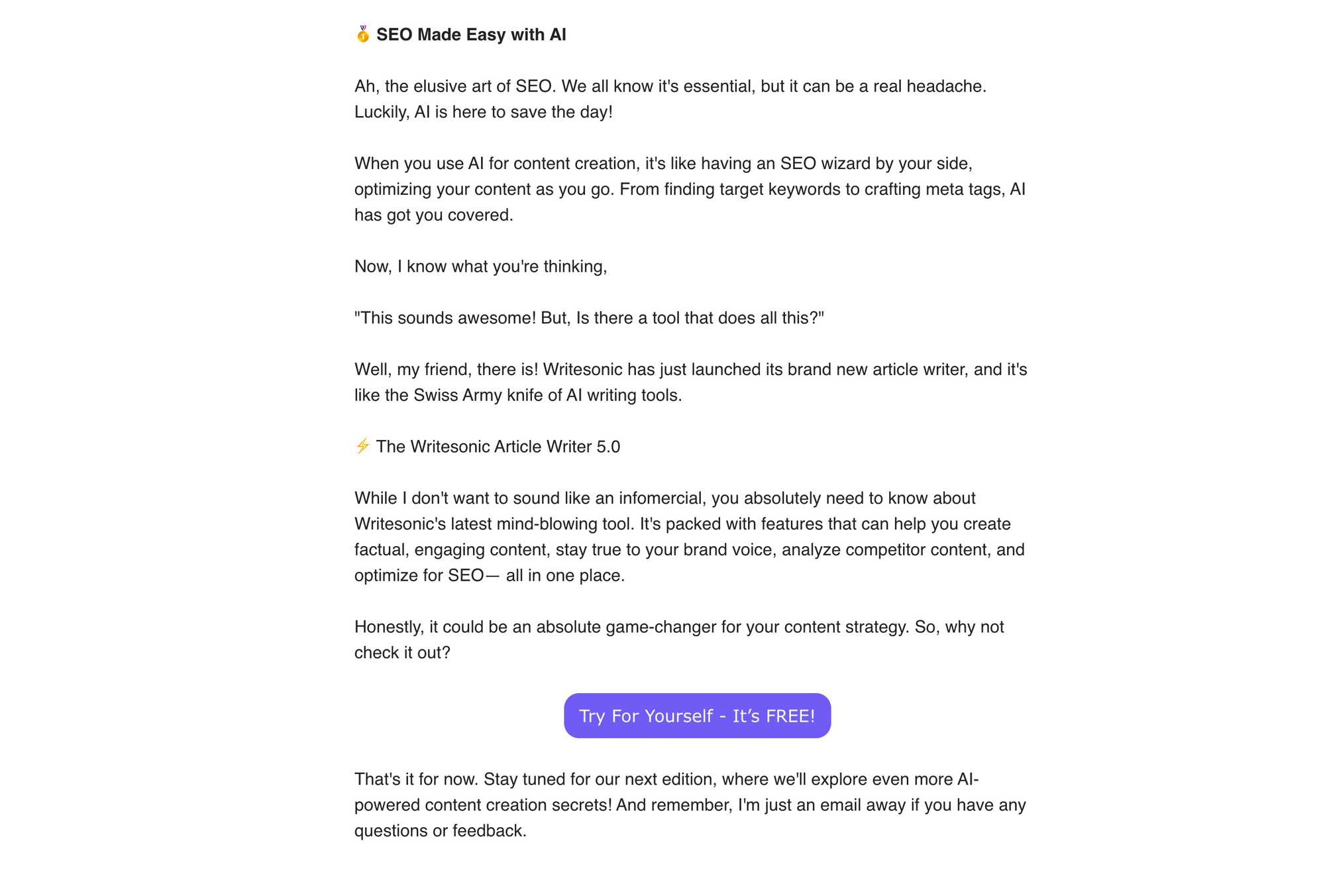 AI Chronicles - Comment rédiger une newsletter ?