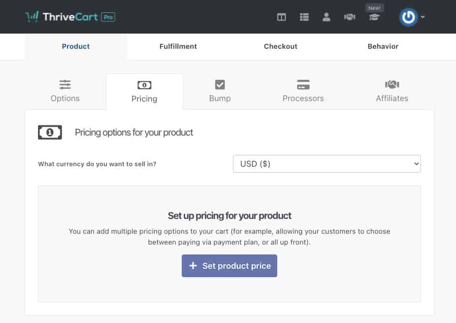 ตัวเลือกการชำระเงินของ ThriveCart