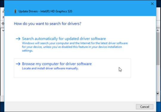 Windows 10 更新驅動程序