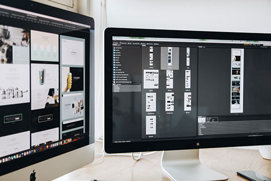 apple-computer-desk-device-display-imac-จอภาพ-หน้าจอ-เทคโนโลยี-งาน