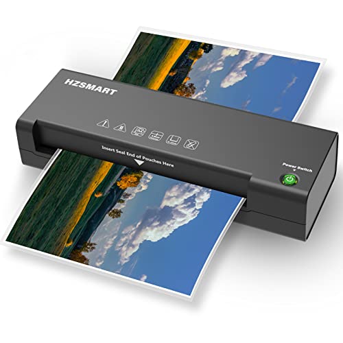 Laminadora HZSMART, Máquina Laminadora com Folhas Laminadas, Máquina Laminadora Laminado até 9