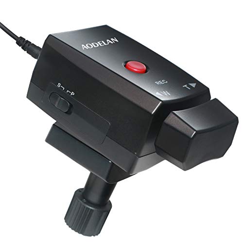 AODELAN Yakınlaştırma Kontrolü Kamera için Uzaktan Kumanda Lanc Terminali Tripod Kaydı Sony NX5C, 190P, 150P, 198P, VX2000E/Canon XL1S XL2 XHA1 XM1 XM2 /Panasonic DVC33 DVC63 Video Kameralar için Yakınlaştırma Videosu