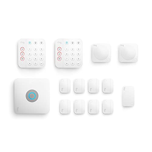 Kit Ring Alarm Pro de 14 peças - roteador eero Wi-Fi 6 integrado e assinatura Ring Protect Pro gratuita por 30 dias