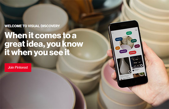 Pinterest - los sitios para compartir imágenes