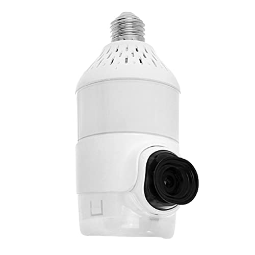 PAXI SMART Беспроводная камера видеонаблюдения с лампочкой - LightCam Smart Регулируемое освещение Универсальная камера видеонаблюдения с подсветкой, обзор 164 градусов, видео 1080p, двустороннее аудио, уведомления в реальном времени