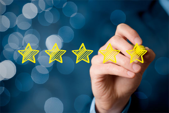 recensione-valutazione-soddisfazione-del-cliente-feedback-sondaggio