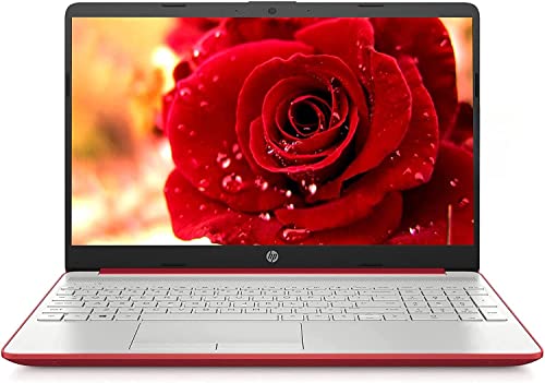 HP Pavillion 15.6 HD ビジネスおよび学生向け最新ラップトップ コンピューター、16GB RAM、1TB SSD、Intel クアッドコア Pentium N5000、イーサネット、WiFi、ウェブカメラ、高速充電、HDMI、Win 10 Home、GM アクセサリー付き、レッド