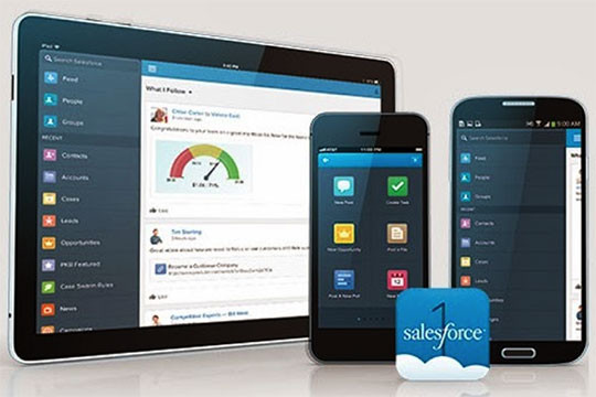 豊富なSalesforceモバイルアプリケーション開発プラットフォーム