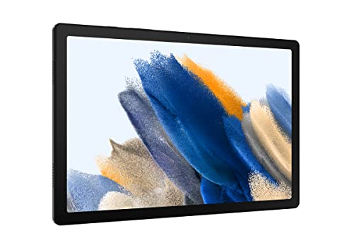 SAMSUNG Galaxy Tab A8 10.5” 32GB Android Tablet, LCD Ekran, Çocuk İçeriği, Akıllı Anahtar, Uzun Ömürlü Pil, ABD Versiyonu, 2022, Koyu Gri
