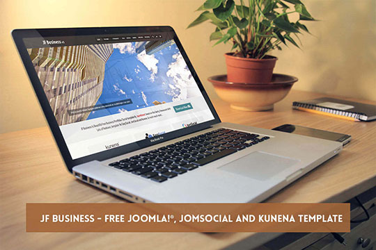 JF Business - JoomForest Kostenlose Joomla-Vorlagen