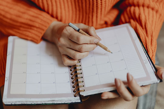 agenda-livro-calendário-planejador-data-evento-nota-organizar