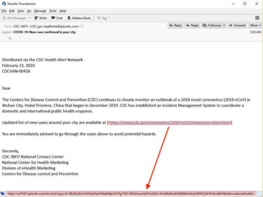 e-mail-CDC-falso