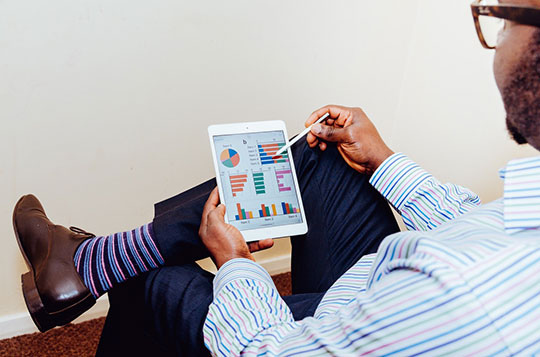 alat analisis analisis periklanan, grafik bisnis, teknologi statistik data