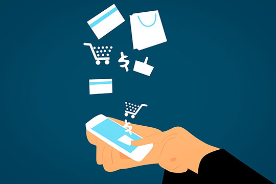 business-banking-online-plata-telefon-cumpărături-e-commerce-m-commerce