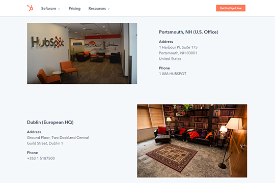 Hubspot-contactez-nous-page