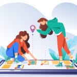 Web アプリとクラウド アプリのモバイル アプリケーション アプリの設計開発フレームワーク チームワーク プラン
