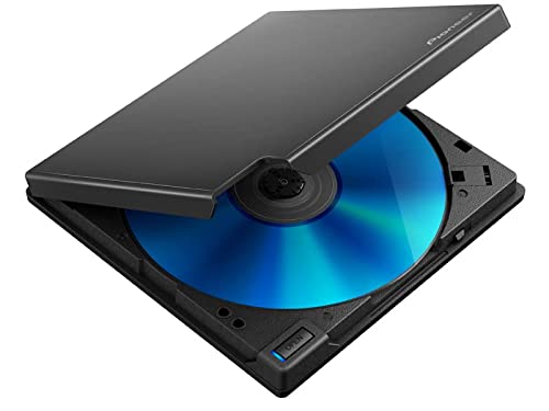 PIONEER 外置藍光驅動器 BDR-XD08B USB 3.2 Gen1 (USB Type-C) / 2.0 超薄便攜式 BD/DVD/CD 刻錄機